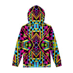 Ethnic Psychedelic Trippy Print Pullover Hoodie