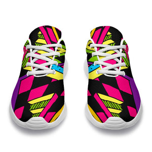 Ethnic Psychedelic Trippy Print Sport Shoes GearFrost