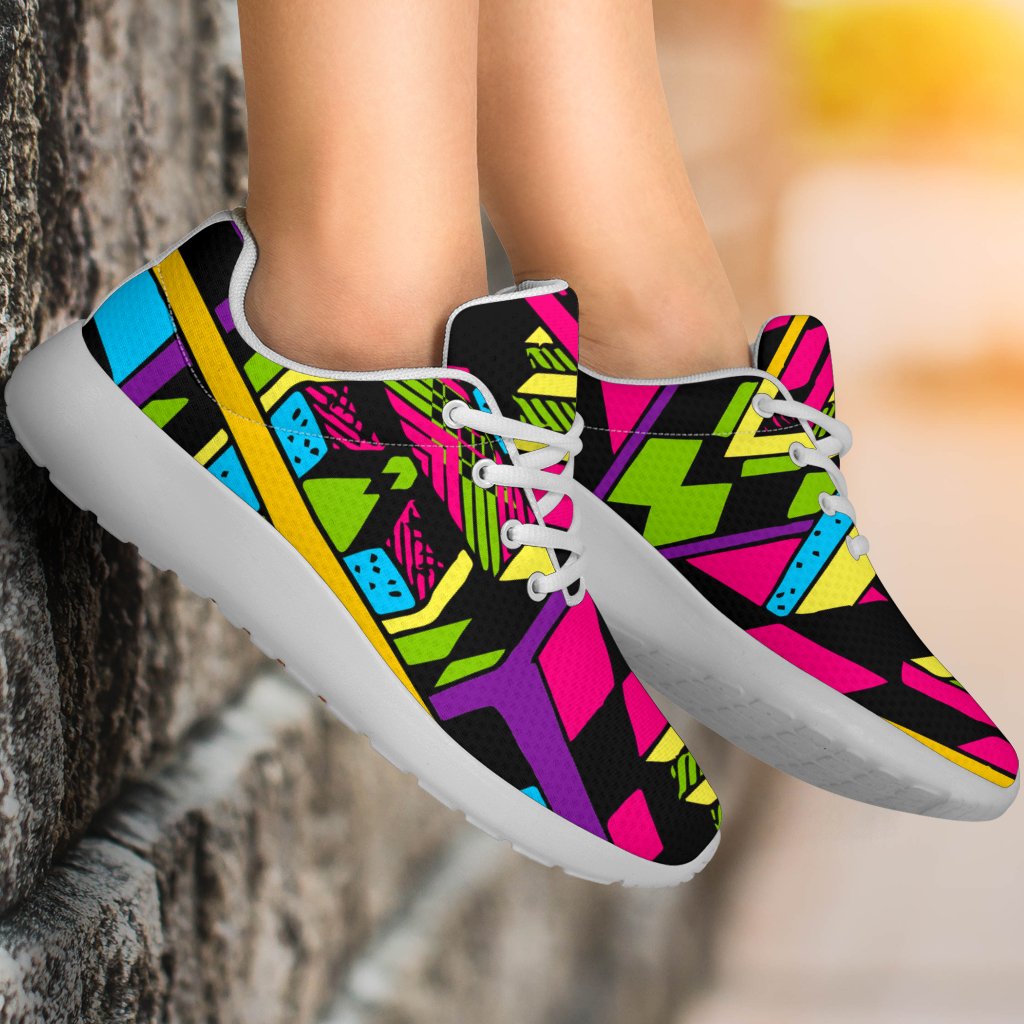 Ethnic Psychedelic Trippy Print Sport Shoes GearFrost