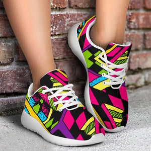 Ethnic Psychedelic Trippy Print Sport Shoes GearFrost