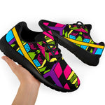 Ethnic Psychedelic Trippy Print Sport Shoes GearFrost