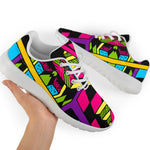 Ethnic Psychedelic Trippy Print Sport Shoes GearFrost