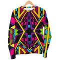 Ethnic Psychedelic Trippy Print Women's Crewneck Sweatshirt