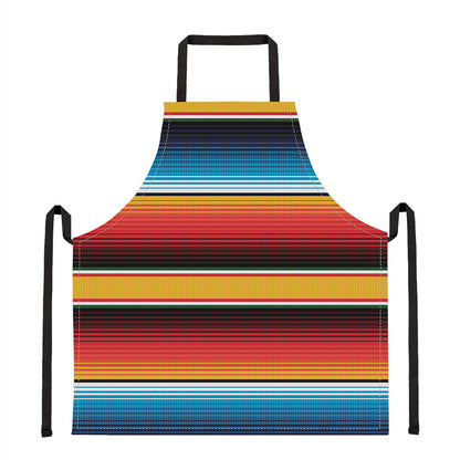 Ethnic Serape Blanket Pattern Print Apron