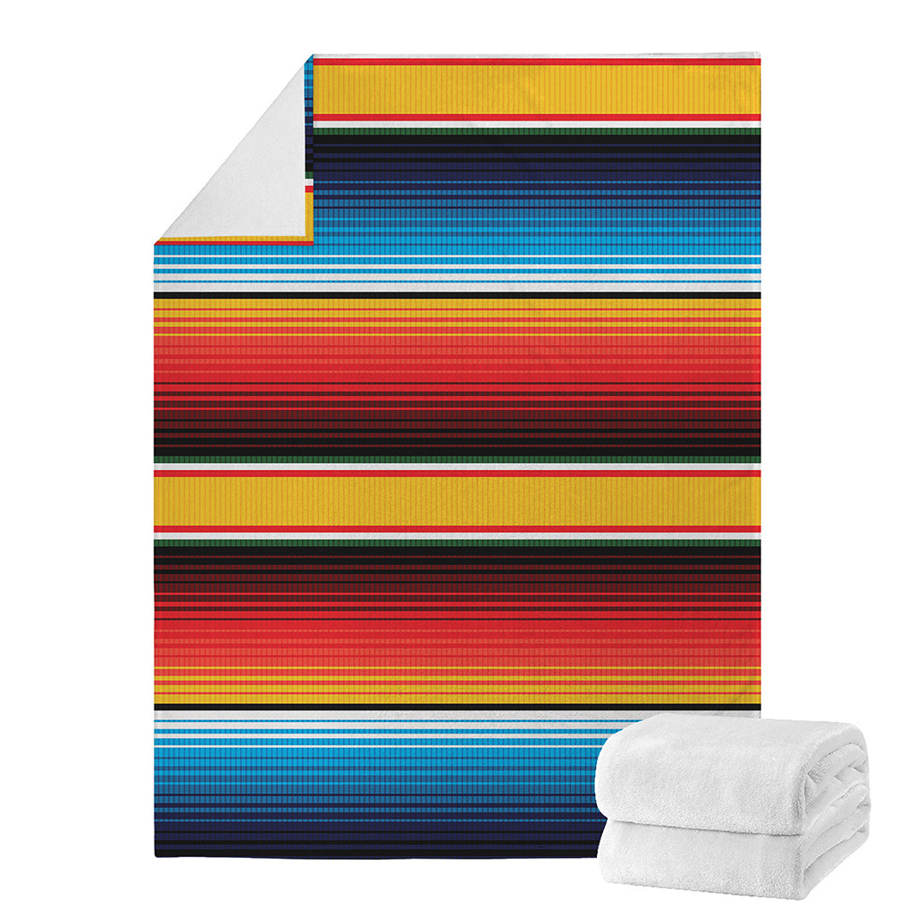 Ethnic Serape Blanket Pattern Print Blanket