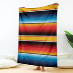 Ethnic Serape Blanket Pattern Print Blanket