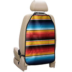 Ethnic Serape Blanket Pattern Print Car Seat Organizers