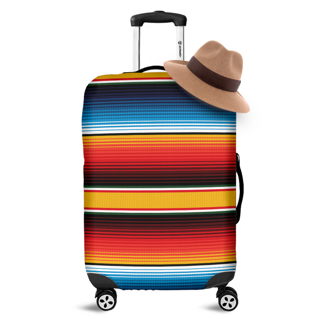 Ethnic Serape Blanket Pattern Print Luggage Cover