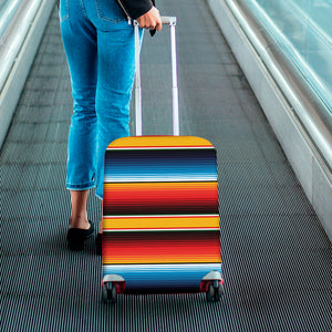 Ethnic Serape Blanket Pattern Print Luggage Cover