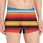 Ethnic Serape Blanket Pattern Print Men's Boxer Briefs