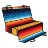 Ethnic Serape Blanket Pattern Print Pet Car Back Seat Cover