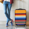 Ethnic Serape Blanket Stripe Print Luggage Cover