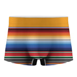 Ethnic Serape Blanket Stripe Print Men's Boxer Briefs