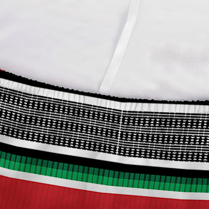 Ethnic Serape Blanket Stripe Print Sofa Cover