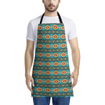 Ethnic Southwestern Navajo Pattern Print Apron