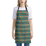Ethnic Southwestern Navajo Pattern Print Apron
