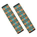 Ethnic Southwestern Navajo Pattern Print Car Seat Belt Covers