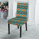 Ethnic Southwestern Navajo Pattern Print Dining Chair Slipcover