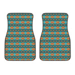 Ethnic Southwestern Navajo Pattern Print Front Car Floor Mats