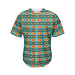 Ethnic Southwestern Navajo Pattern Print Men's Baseball Jersey