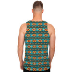 Ethnic Southwestern Navajo Pattern Print Men's Tank Top
