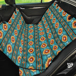 Ethnic Southwestern Navajo Pattern Print Pet Car Back Seat Cover