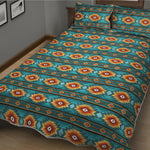 Ethnic Southwestern Navajo Pattern Print Quilt Bed Set