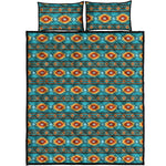 Ethnic Southwestern Navajo Pattern Print Quilt Bed Set
