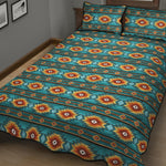 Ethnic Southwestern Navajo Pattern Print Quilt Bed Set