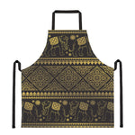 Ethnic Thai Elephant Pattern Print Apron