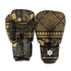 Ethnic Thai Elephant Pattern Print Boxing Gloves