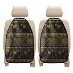 Ethnic Thai Elephant Pattern Print Car Seat Organizers