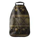 Ethnic Thai Elephant Pattern Print Car Seat Organizers