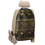 Ethnic Thai Elephant Pattern Print Car Seat Organizers