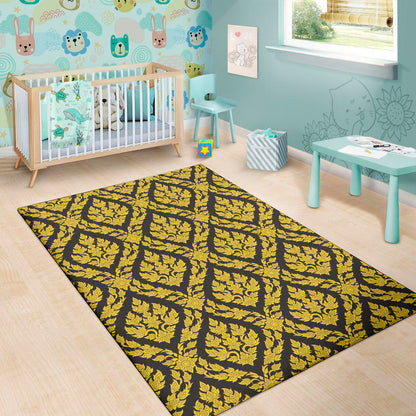 Ethnic Thai Pattern Print Area Rug
