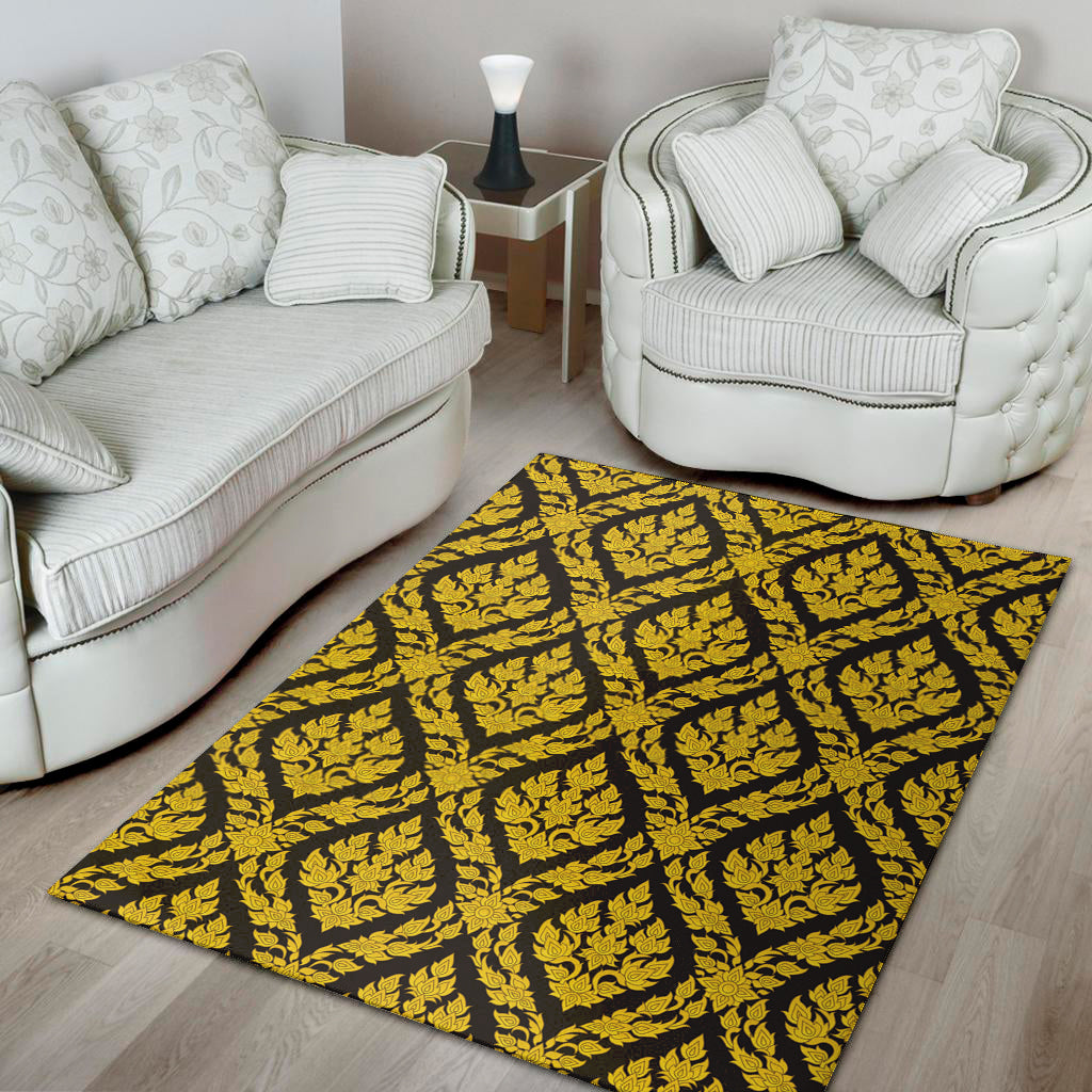 Ethnic Thai Pattern Print Area Rug