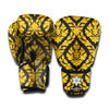 Ethnic Thai Pattern Print Boxing Gloves