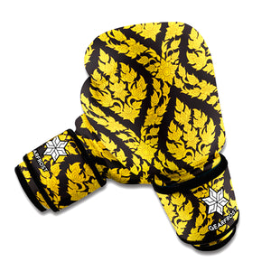 Ethnic Thai Pattern Print Boxing Gloves