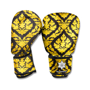 Ethnic Thai Pattern Print Boxing Gloves