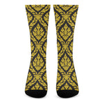 Ethnic Thai Pattern Print Crew Socks