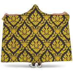 Ethnic Thai Pattern Print Hooded Blanket