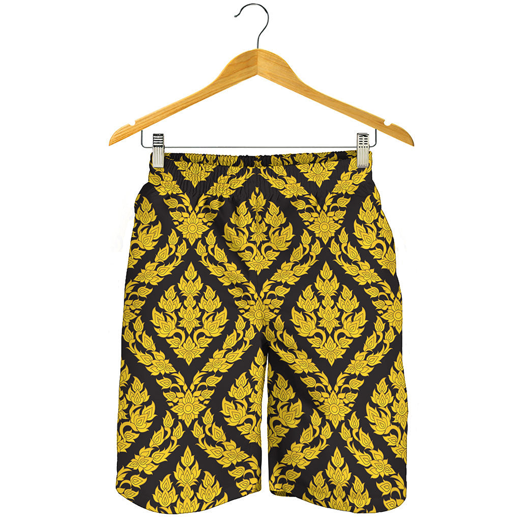 Ethnic Thai Pattern Print Men's Shorts