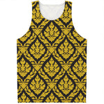 Ethnic Thai Pattern Print Men's Tank Top
