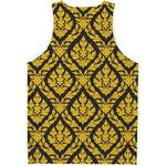 Ethnic Thai Pattern Print Men's Tank Top