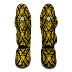 Ethnic Thai Pattern Print Muay Thai Shin Guard