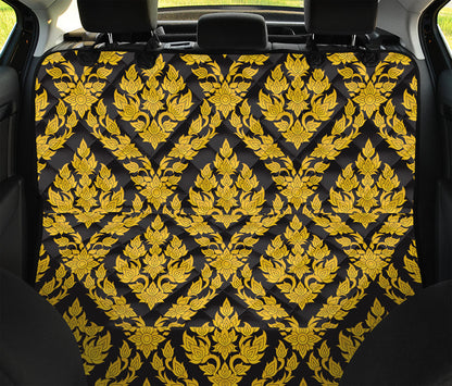 Ethnic Thai Pattern Print Pet Car Back Seat Cover