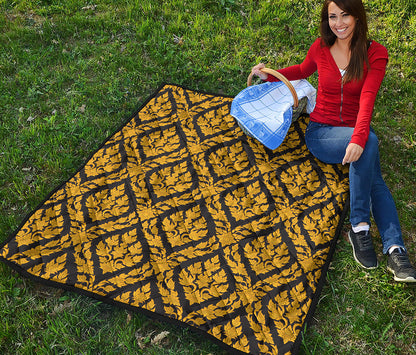 Ethnic Thai Pattern Print Quilt