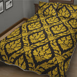 Ethnic Thai Pattern Print Quilt Bed Set