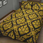 Ethnic Thai Pattern Print Quilt Bed Set