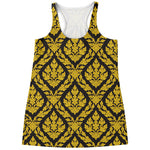Ethnic Thai Pattern Print Women's Racerback Tank Top